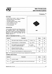 DataSheet SM15T6V8A pdf